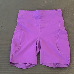 Lululemon Fast and Free 6”- College Purple